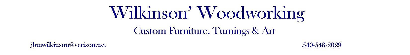 Wilkinson's Woodworking